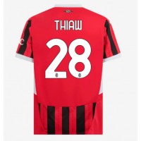 AC Milan Malick Thiaw #28 Replica Home Shirt 2024-25 Short Sleeve